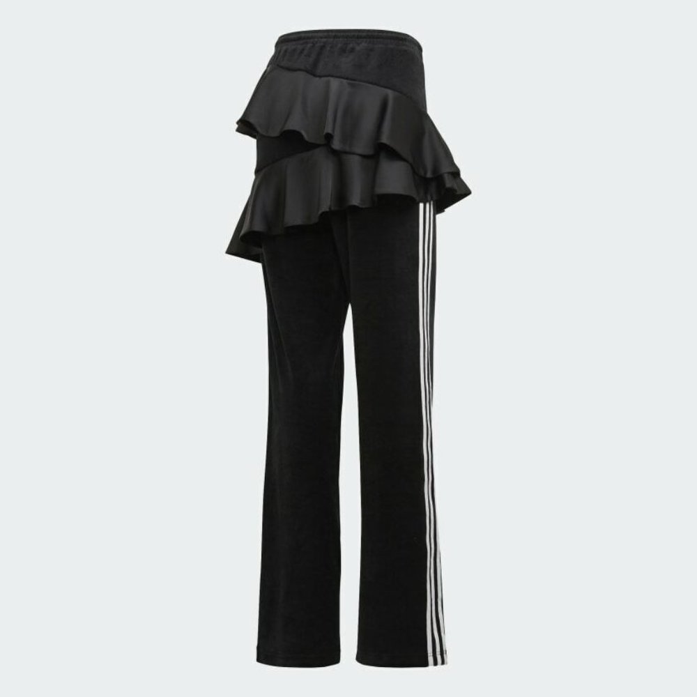 adidas Originals Black Ruffle Track Pants - Picture 3 of 7
